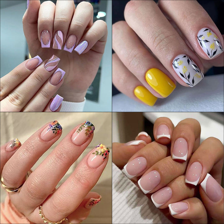 Elegant Press-On Nail Design