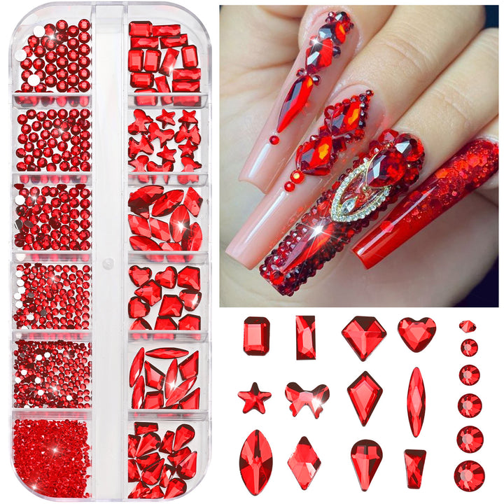 Premium Nail Art Rhinestone Collection