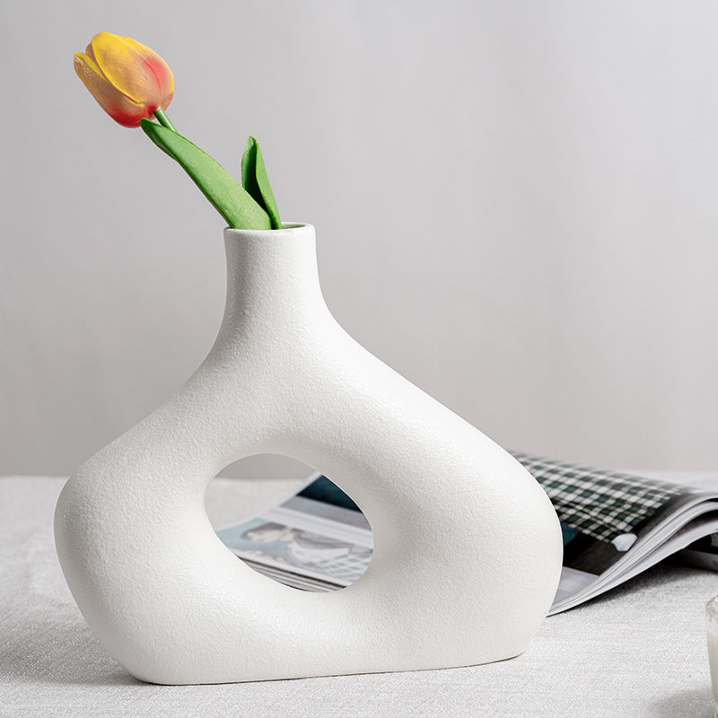 Artistic Sculptural Ceramic Vase