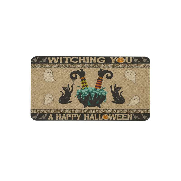 Halloween-Themed Decorative Welcome Mat Kalsten