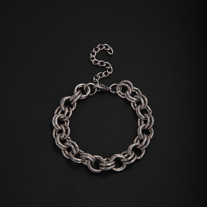 Elegant Geometric Link Bracelet Kalsten