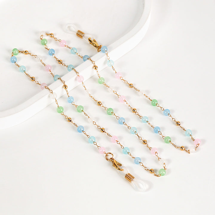 Beaded Eyewear Retainer Chain Kalsten