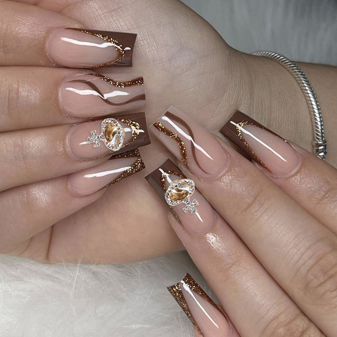 Luxurious Glamourous Nail Art Extensions Kalsten