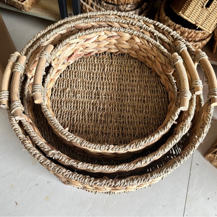 Nesting Woven Storage Baskets Kalsten