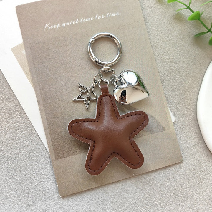 Keychain with star and heart design Kalsten