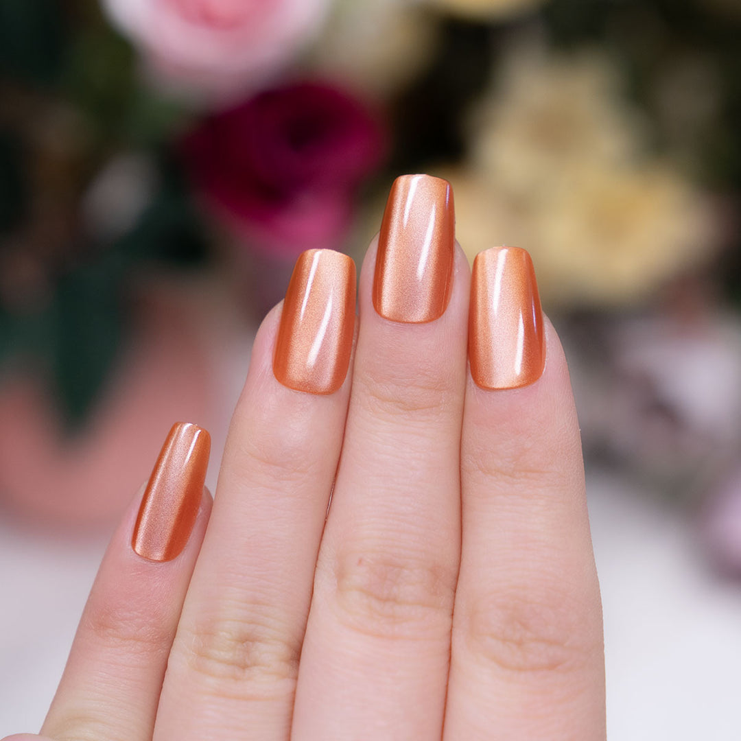 Glossy Press-On Nail Art  1791110921