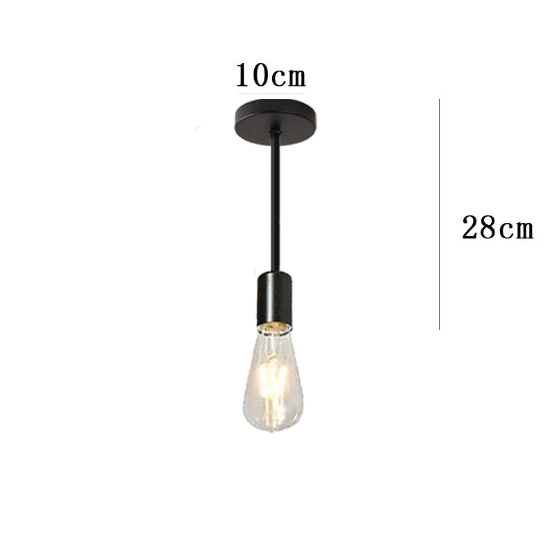 Minimalist Gold Accent Pendant Light