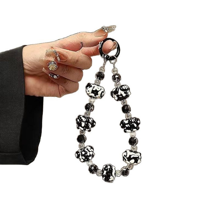 Decorative Beaded Charm Keychain Kalsten 1790134888