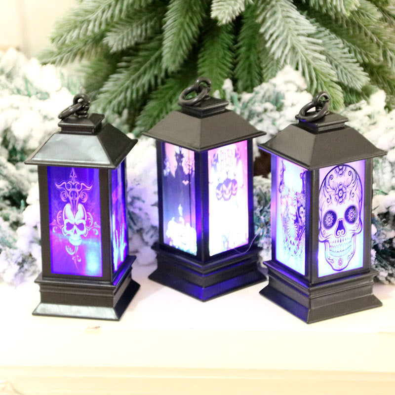 Decorative Lantern with Spooky Halloween Theme Kalsten