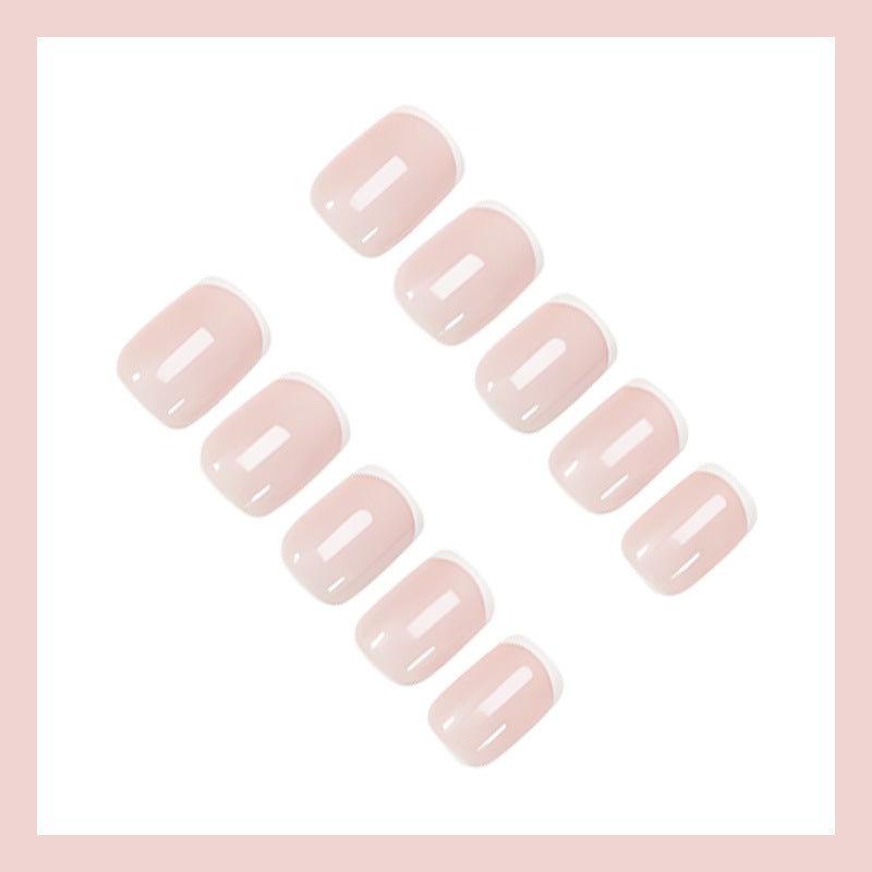 Artificial nails with elegant French tip Kalsten