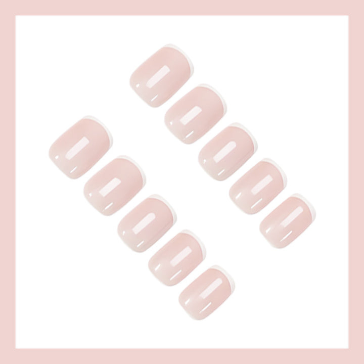 Artificial nails with elegant French tip Kalsten