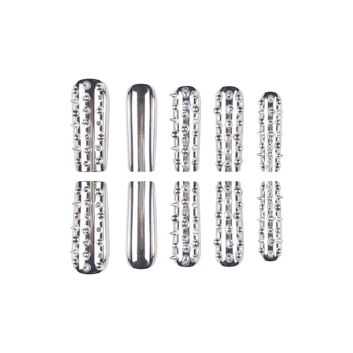 Artistic Spiked Press-On Nails Kalsten