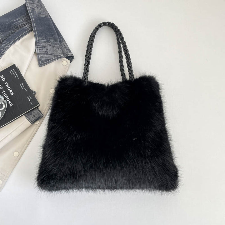 Luxurious Faux Fur Tote Bag