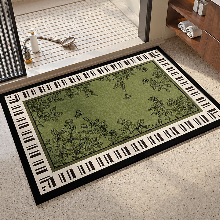 Decorative Bathroom Rug Kalsten