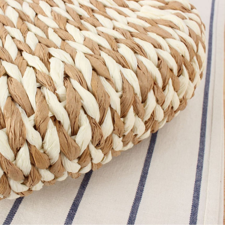 Wicker bag in modern design with artistic weaving Kalsten