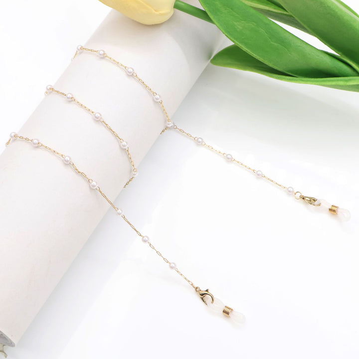 Elegant Crystal-Embellished Eyewear Chain Kalsten 1788159829
