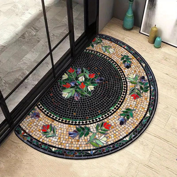 Ornate Welcome Entry Mat
