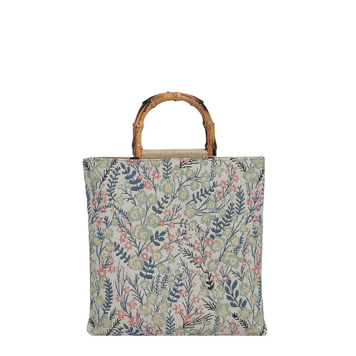 Floral Patterned Gourmet Tote