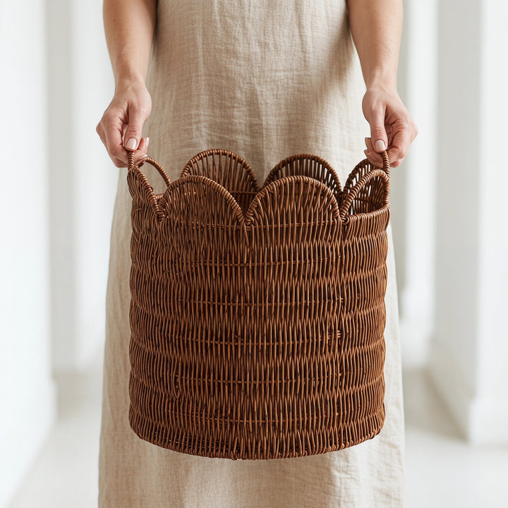 Straw basket Kalsten