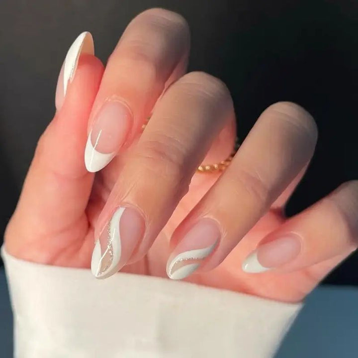 Glamorous Glitter Ombre Nail Enhancements Kalsten