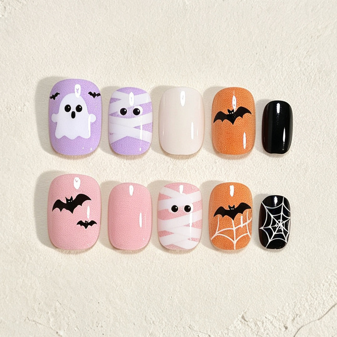 Creative Nail Art Set with Halloween Motifs Kalsten