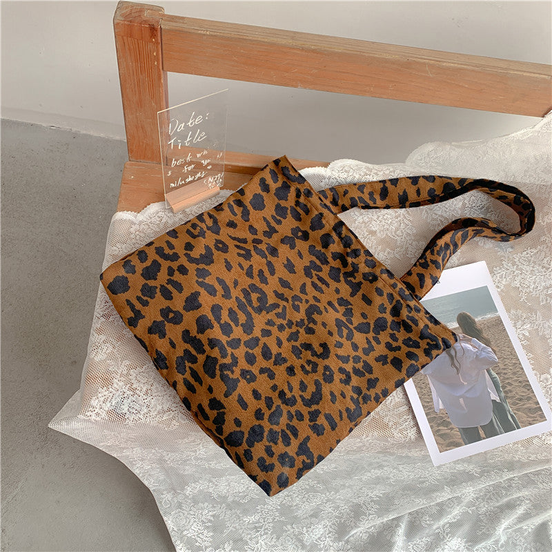 Leopard Print Tote Bag