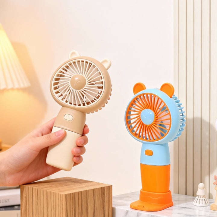 Ladies Portable Handheld Fan with Animal Design Kalsten