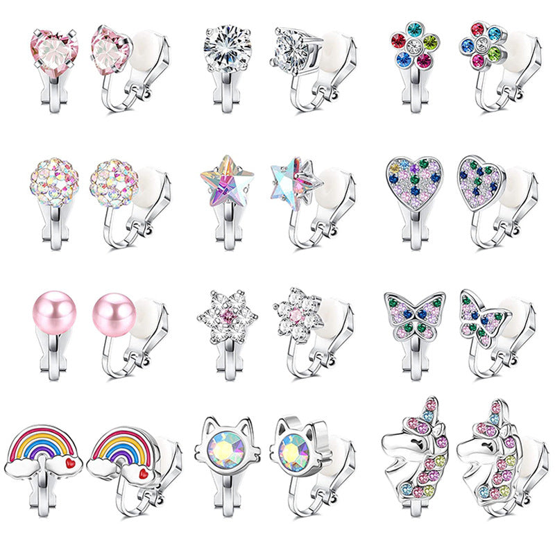 Charming Clip-On Earrings Set Kalsten