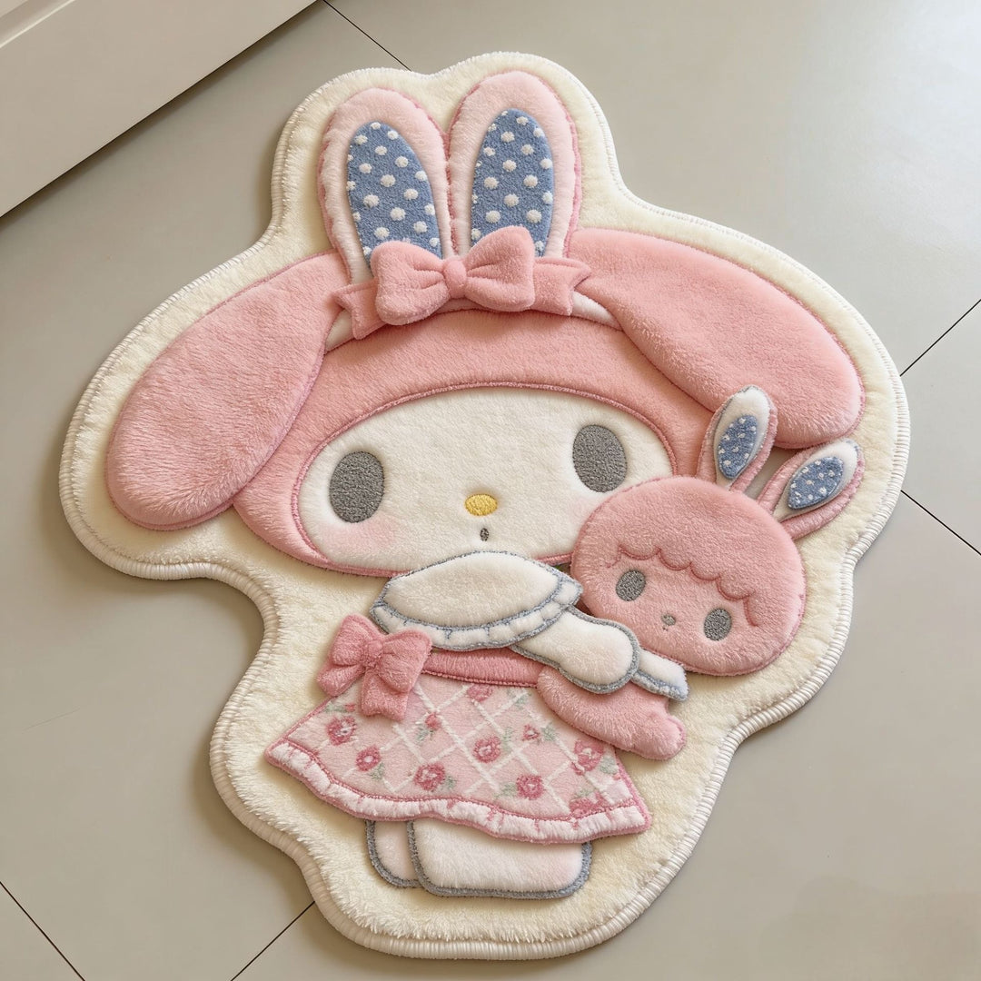Decorative Cartoon Character Bath Mat for Bathroom