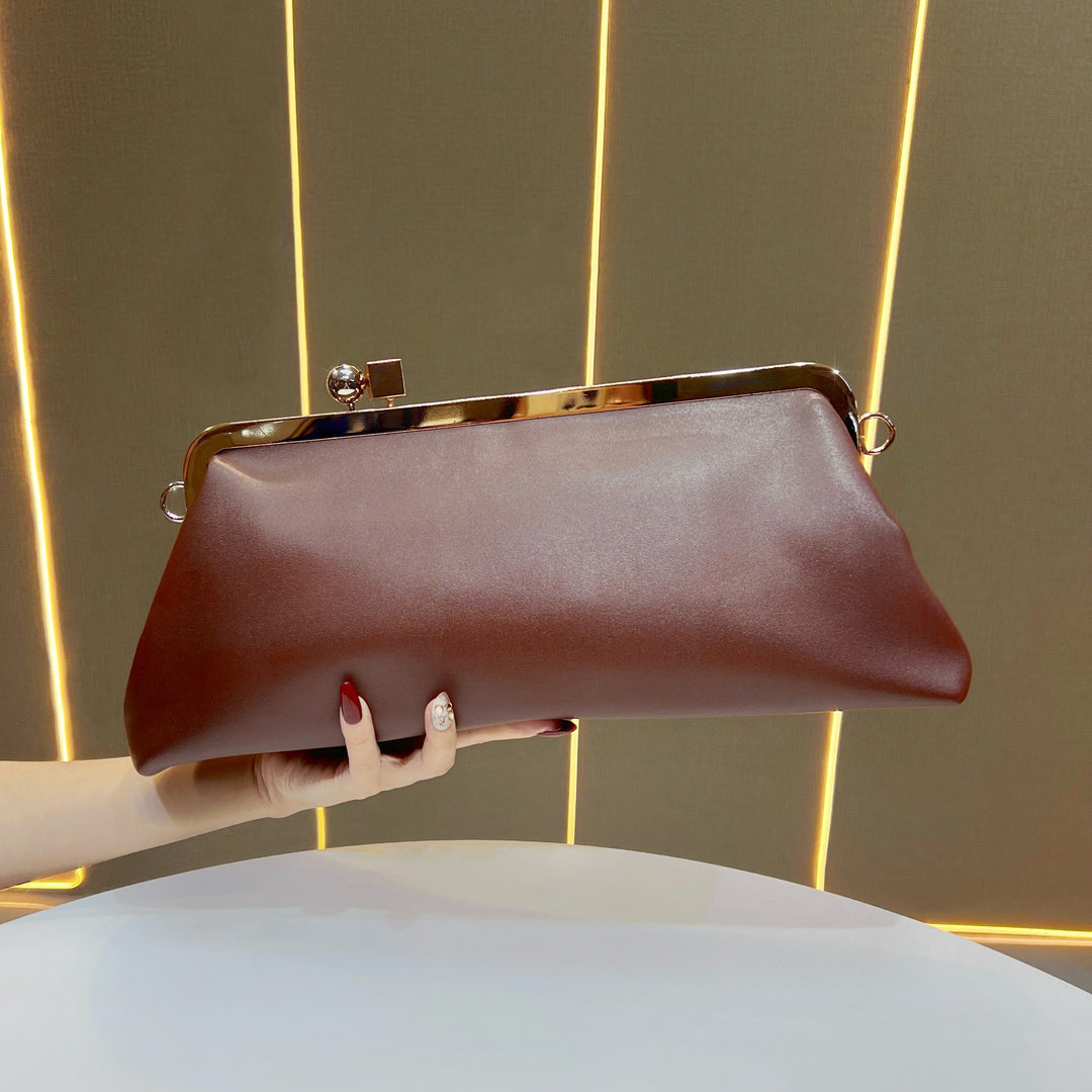 Stylish Satin Evening Clutch