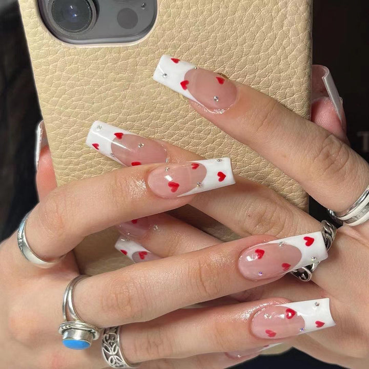 Premium Glossy Stiletto Nail Extensions