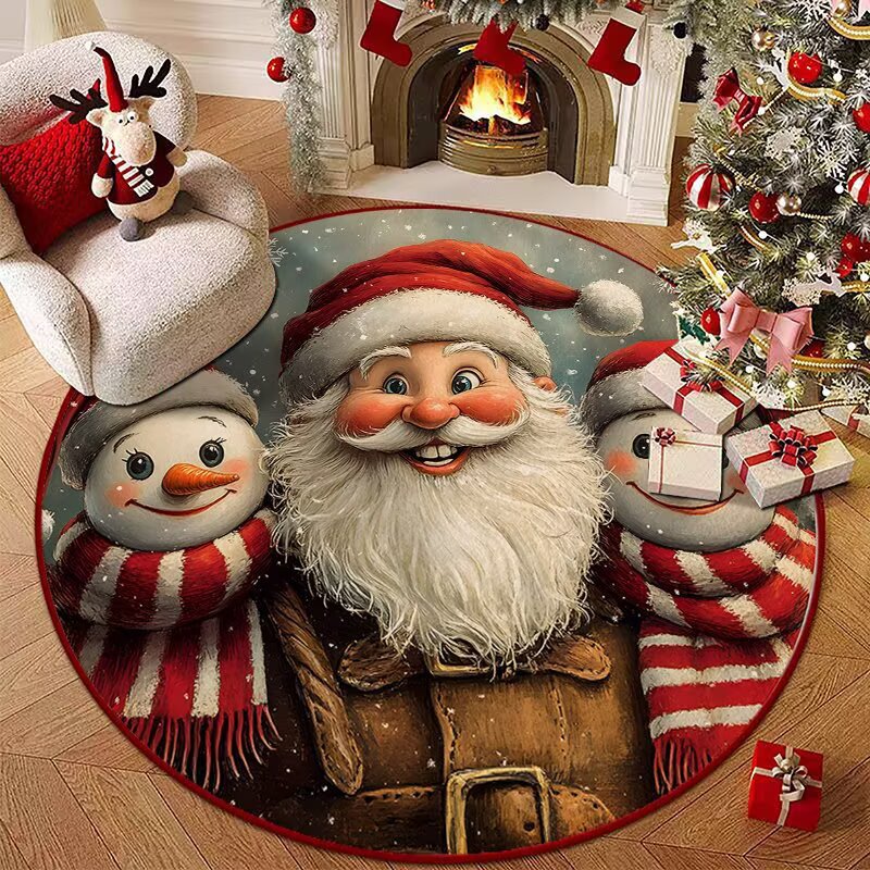 Whimsical Round Area Rug