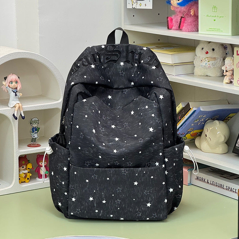 Stylish Star-Embellished Backpack Kalsten 1791205779