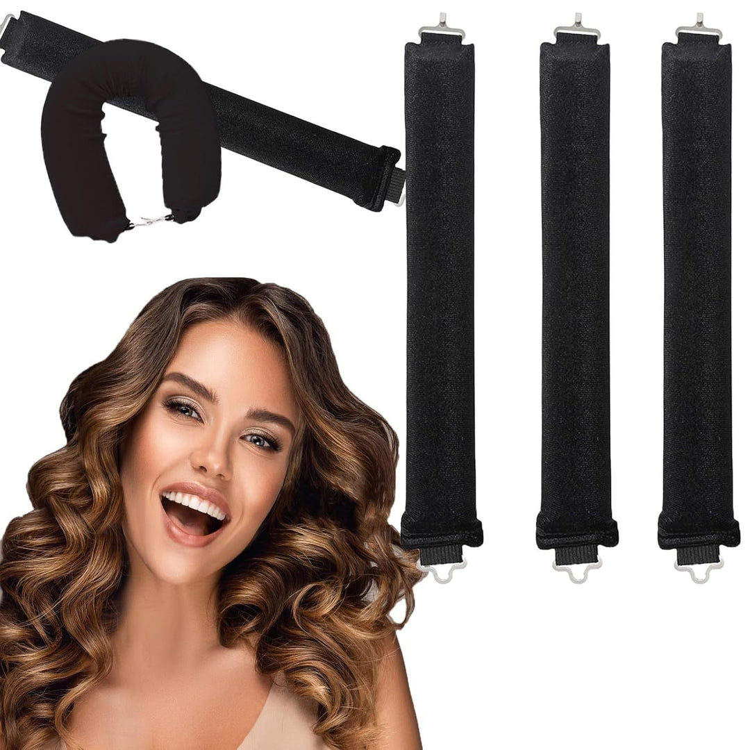 Heat-Resistant Hair Curling Rollers Set