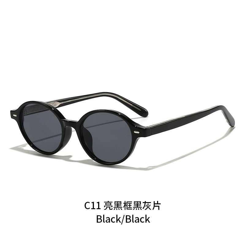 Ladies stylish sunglasses with high-quality, round frame and UV protection Kalsten