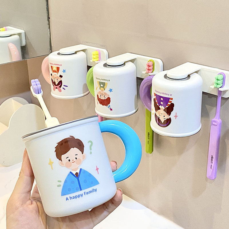 Wall cup holder with creative cartoon design Kalsten