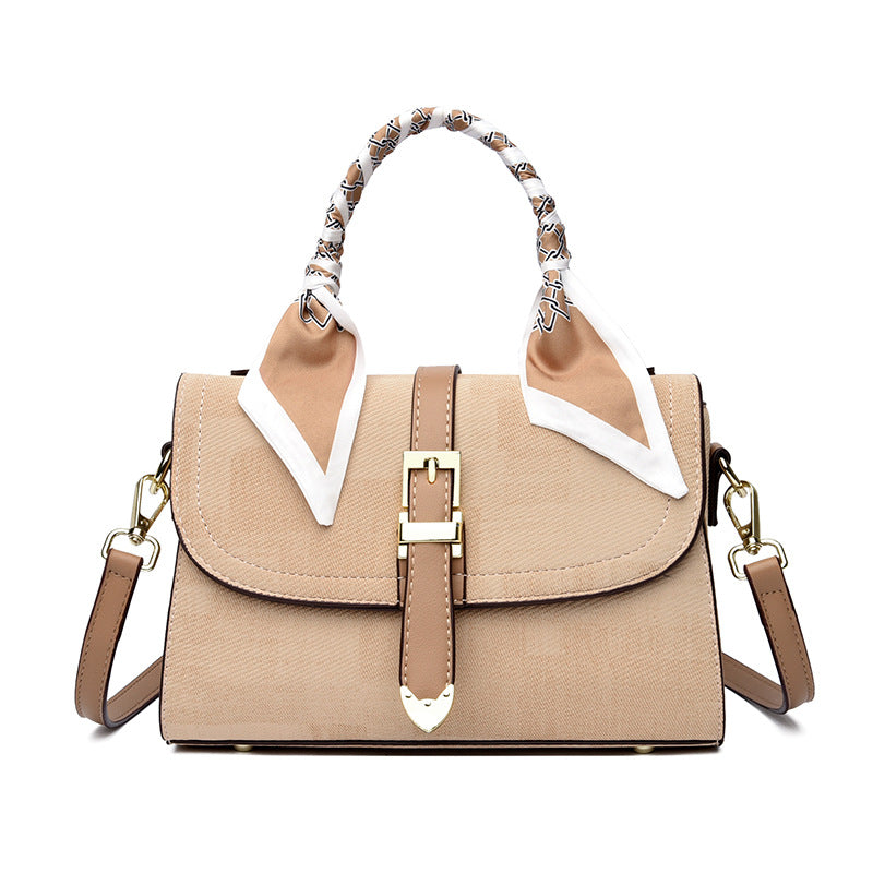 Decorative Scarf Accent Handbag Kalsten