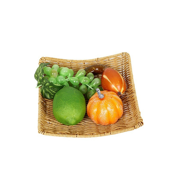 Handcrafted Natural Woven Tray Kalsten