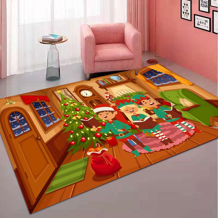 Festive Themed Area Rug Kalsten