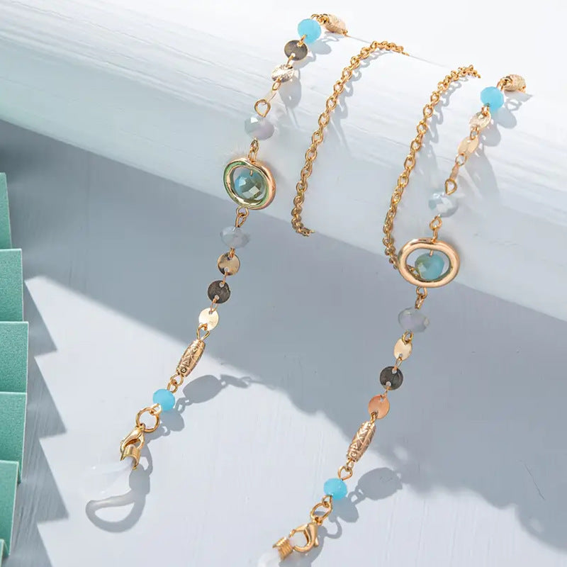 Artisan Gemstone Eyewear Chain Kalsten