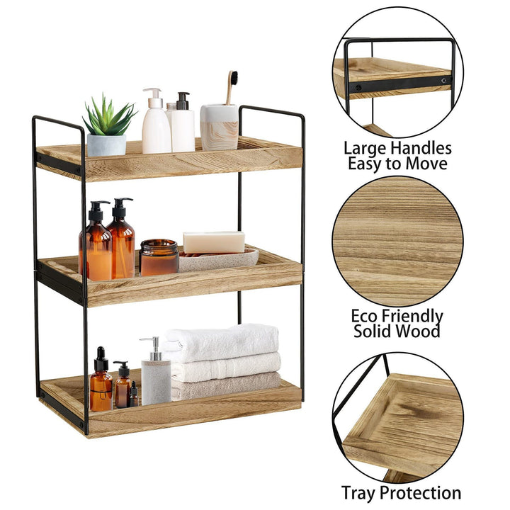 Wood and Metal Regal Kalsten