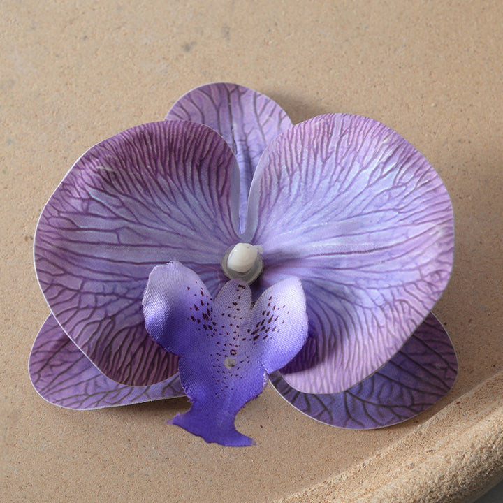 Artificial Orchid Hair Clip