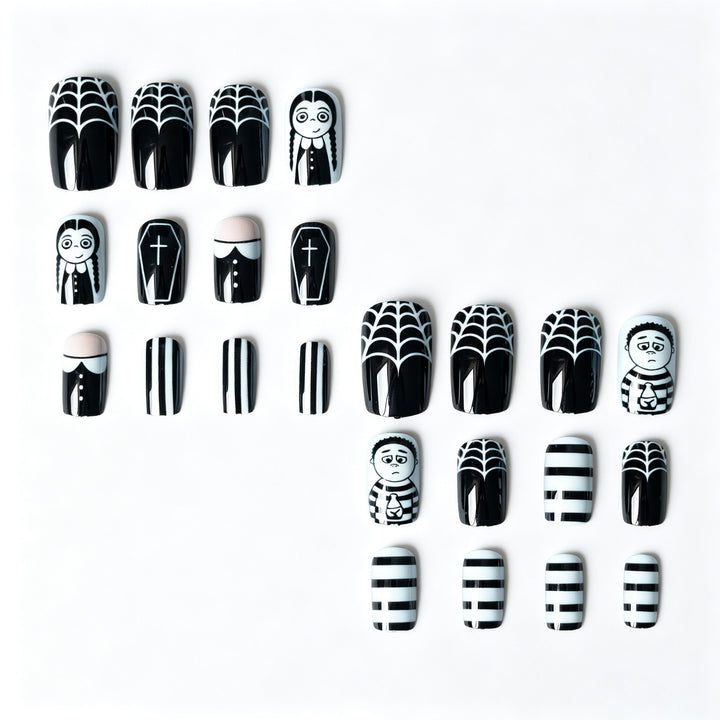 Artistic Halloween Character Nail Art Kit