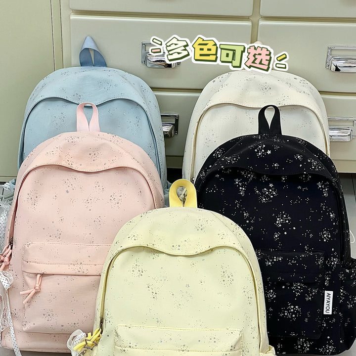 Playful Floral Print Backpack Kalsten