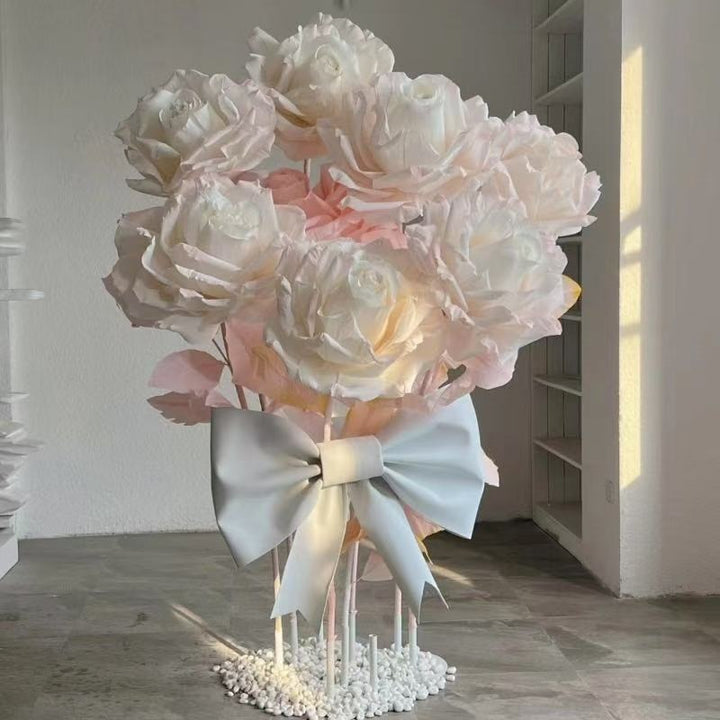 Decorative Faux Flower Arrangement