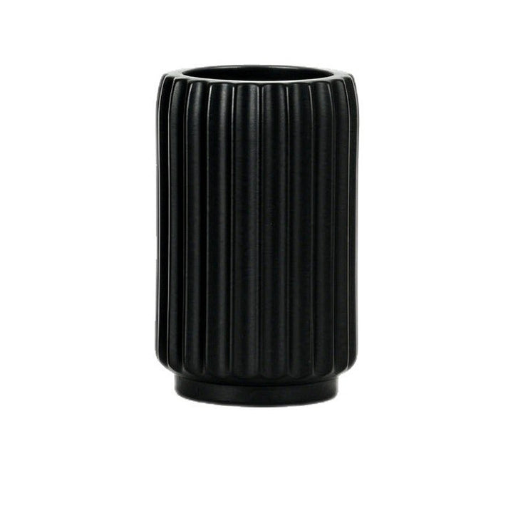Elegant Fluted Decorative Floor Vase Kalsten