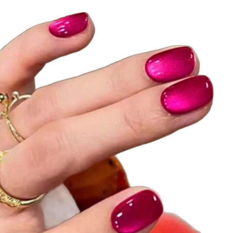 Glittering Press-On Nail Set Kalsten