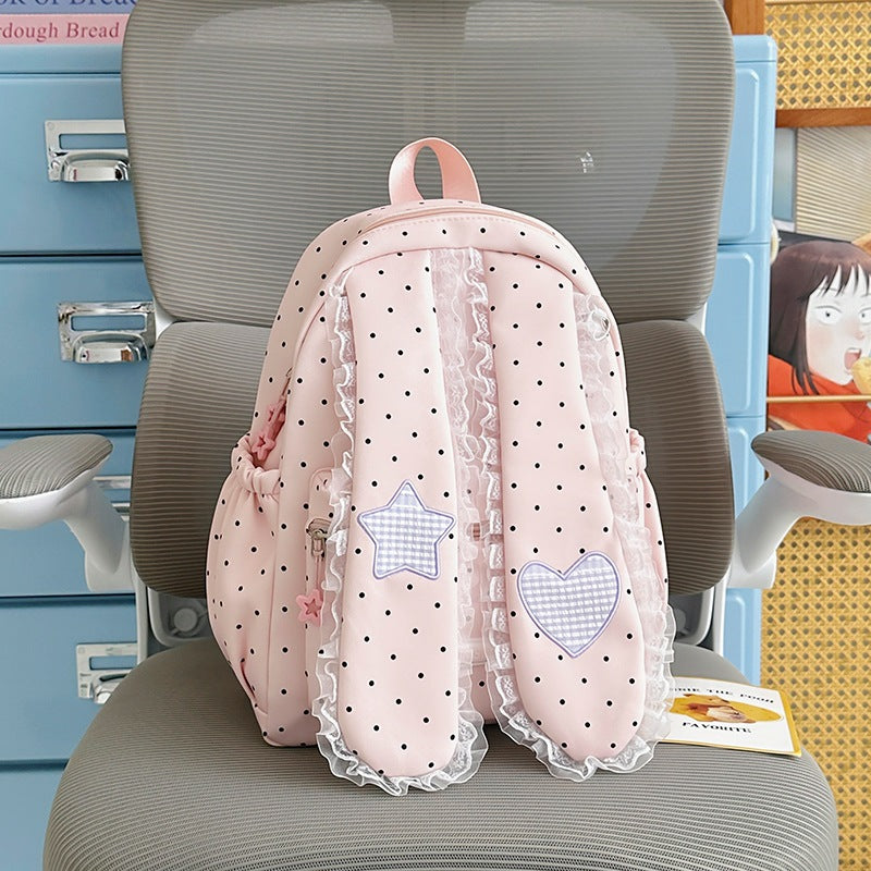 Cute Bunny-Ear Drawstring Backpack Kalsten