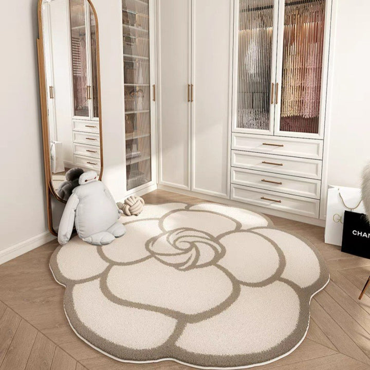 Floral Shaped Area Rug Kalsten