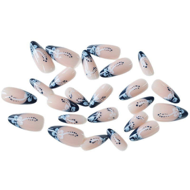 Floral Elegance Acrylic Nail Art Kalsten